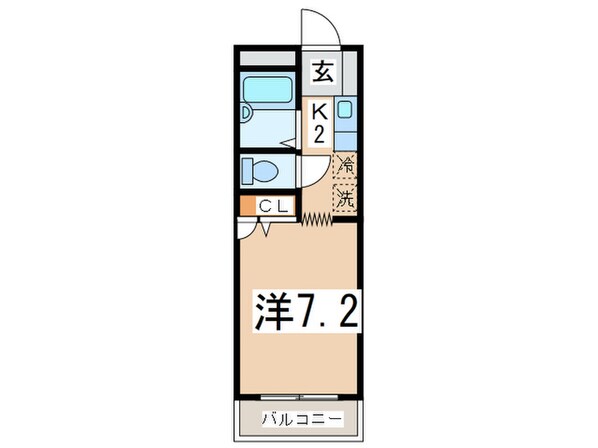 下ノ根グレイワンの物件間取画像